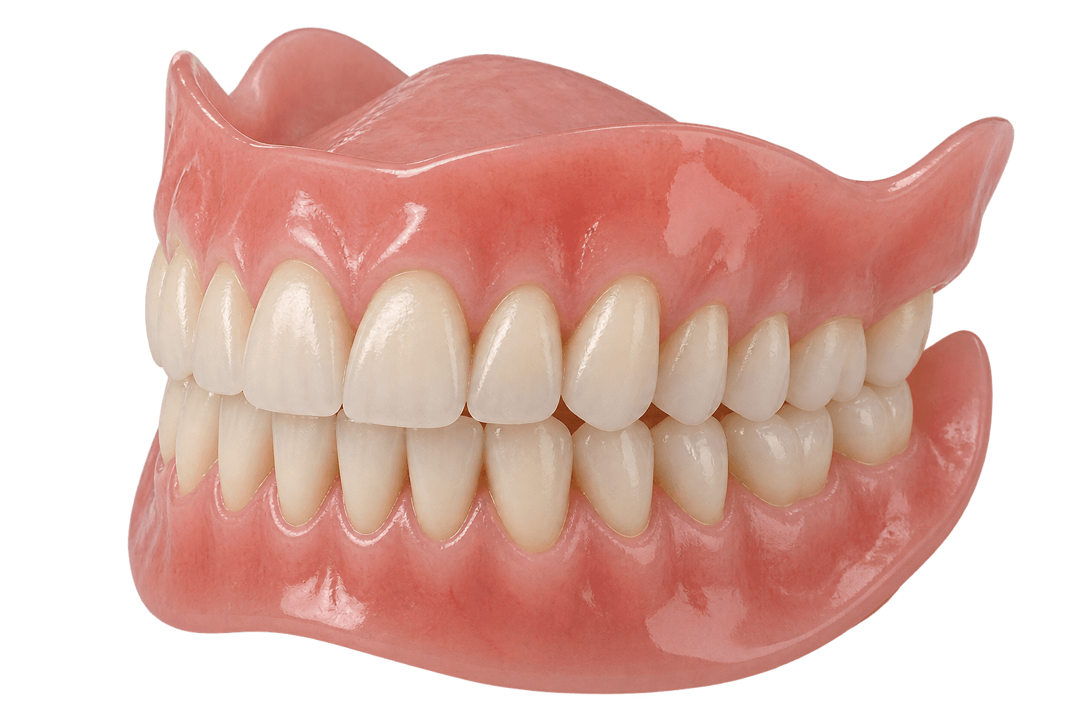 Traditional dentures